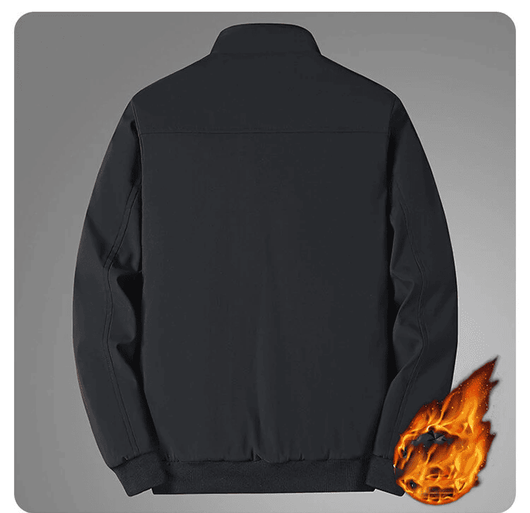 Chaqueta de Invierno – Cuello Alto, Impermeable y Casual de Negocios