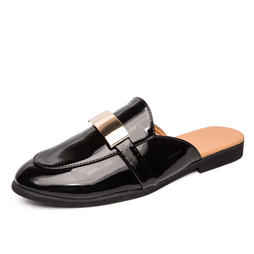 Zapato Mocasín Charol Lujo Casual