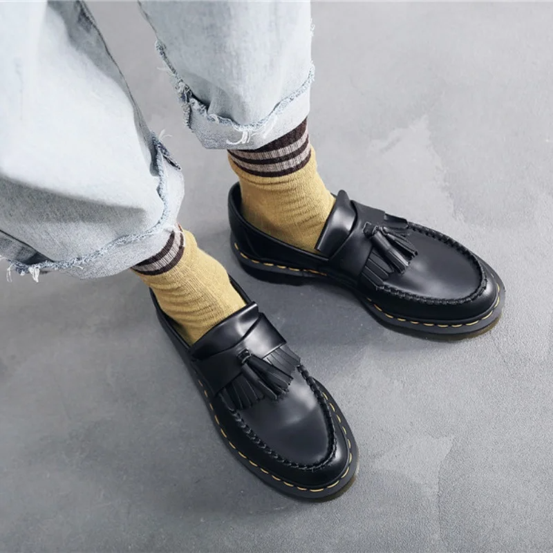Zapato Mocasín con Borlas – Estilo Británico