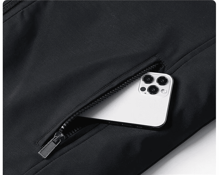 Chaqueta de Invierno – Cuello Alto, Impermeable y Casual de Negocios