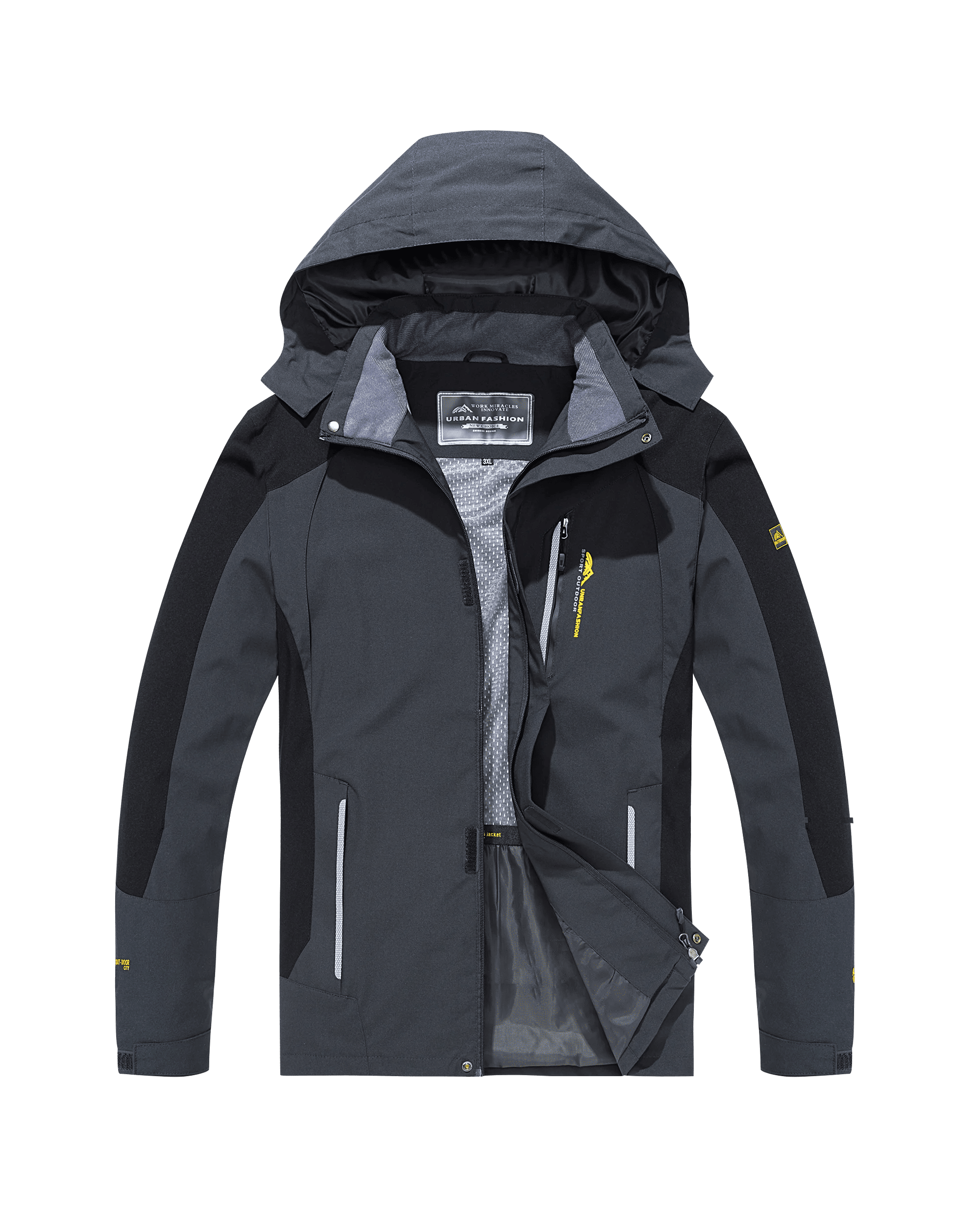 Chaqueta Impermeable de Senderismo para Hombre