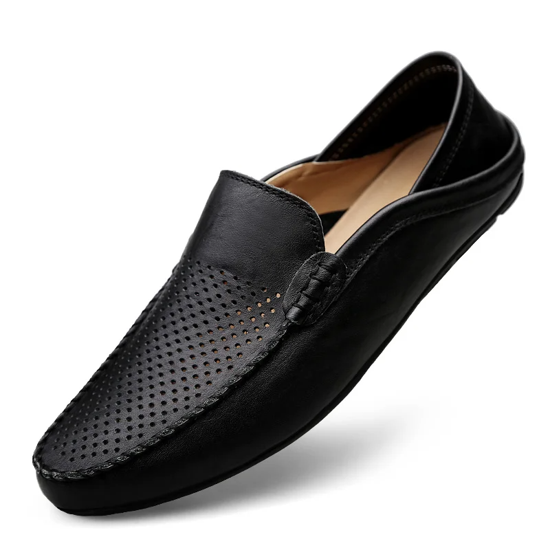 Zapato Mocasín Casual de Cuero – Lujo Italiano