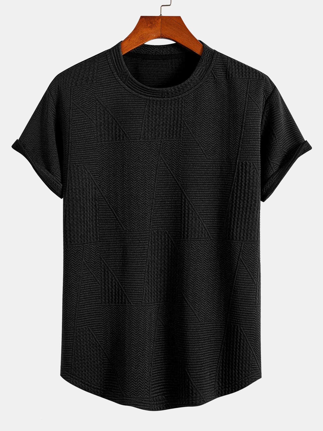 Camisa "Estructura" – Innovación y Textura Geométrica 3D