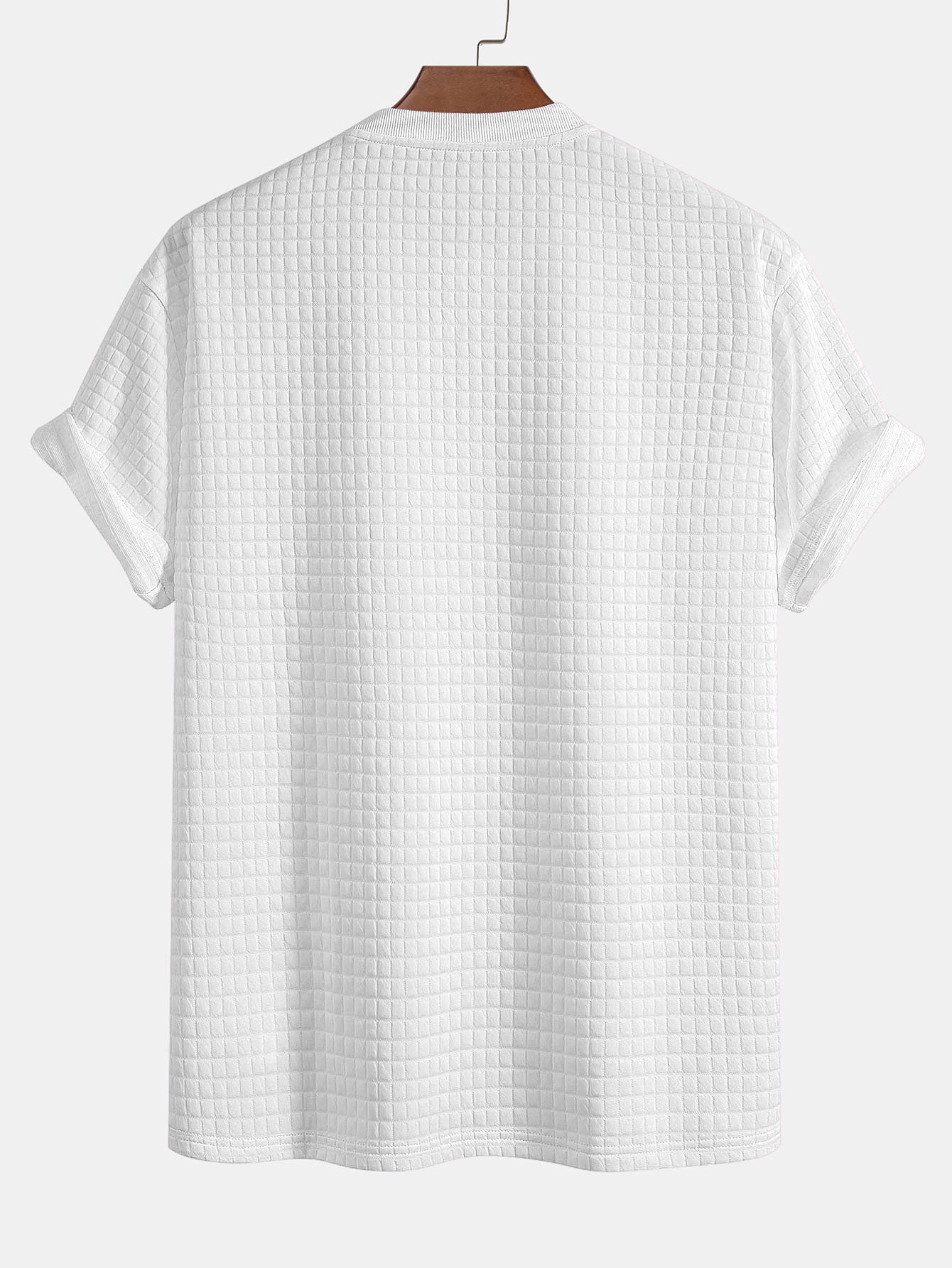Camisa "Pixel Tech" – Textura 3D y Estilo Minimalista