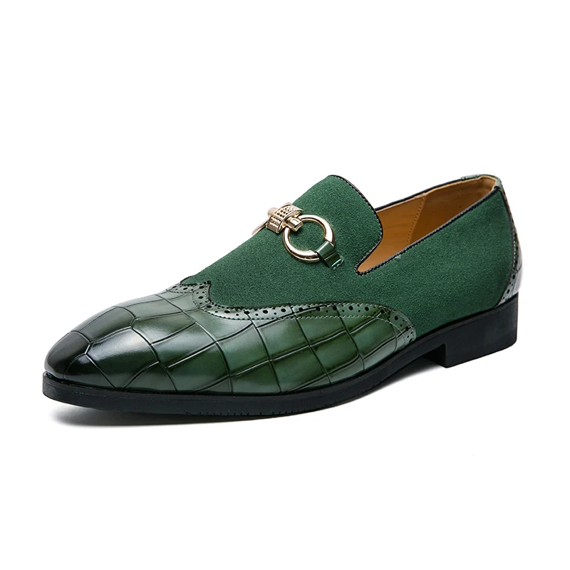 Zapato Mocasín Nobuck sin Cordones