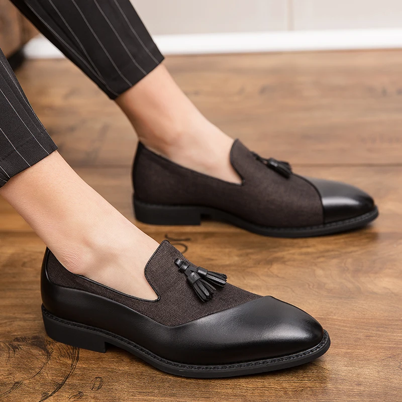 Zapato Social Italiano EcoClass – Elegancia Sostenible en Cuero de Cáñamo