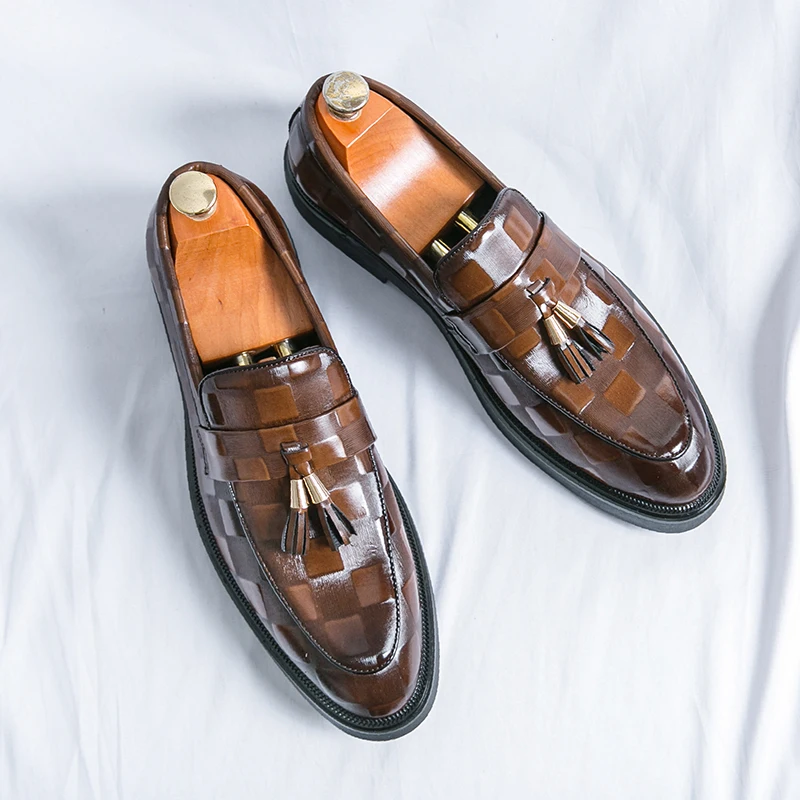 Zapato Mocasín Social Slip-On – Clásico en Cuero Oxford