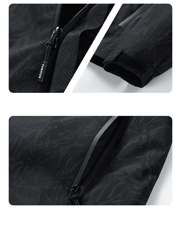 Chaqueta Deportiva de Montañismo – Impermeable y a Prueba de Viento con Capucha