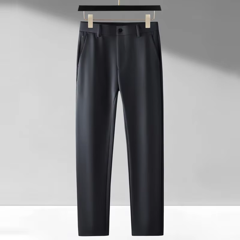 Pantalón Recto de Lujo