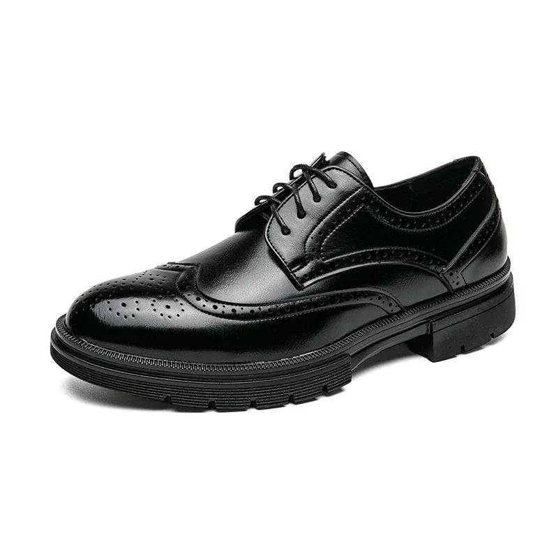 Zapatos Oxford Estilo Británico – Calzado Formal en Cuero Genuino