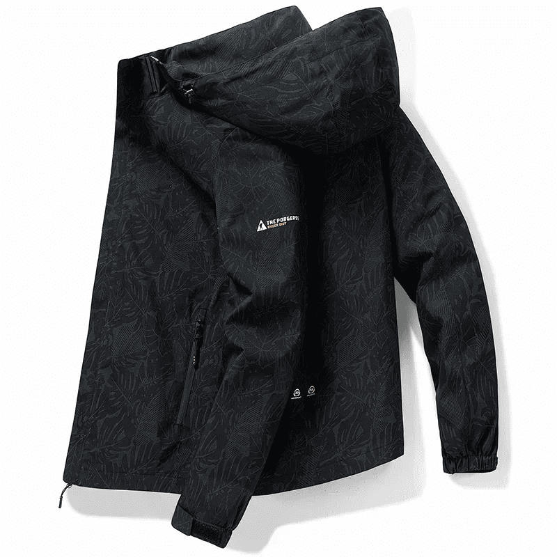 Chaqueta Deportiva de Montañismo – Impermeable y a Prueba de Viento con Capucha