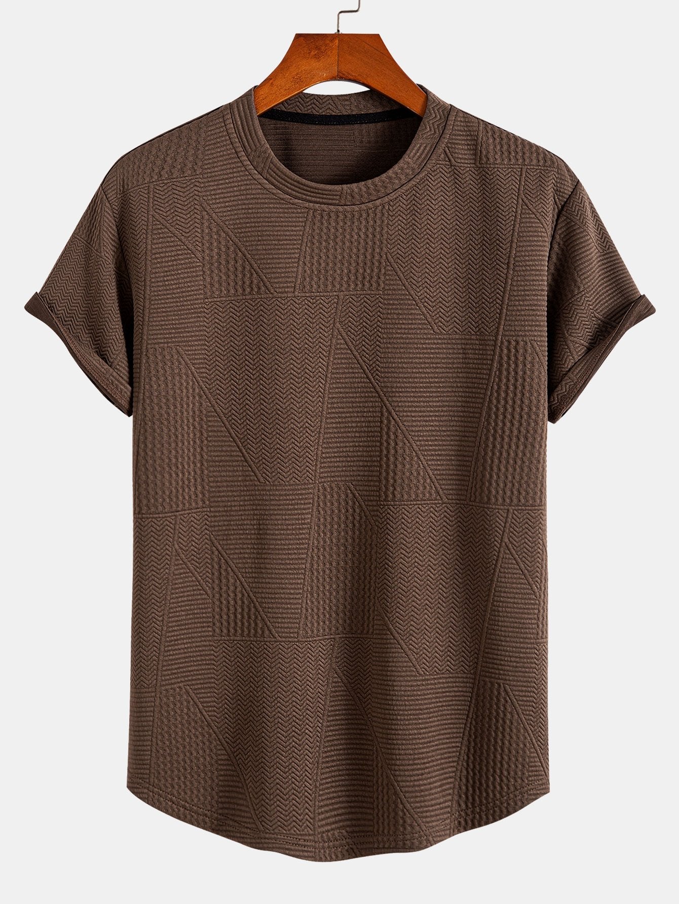 Camisa "Estructura" – Innovación y Textura Geométrica 3D