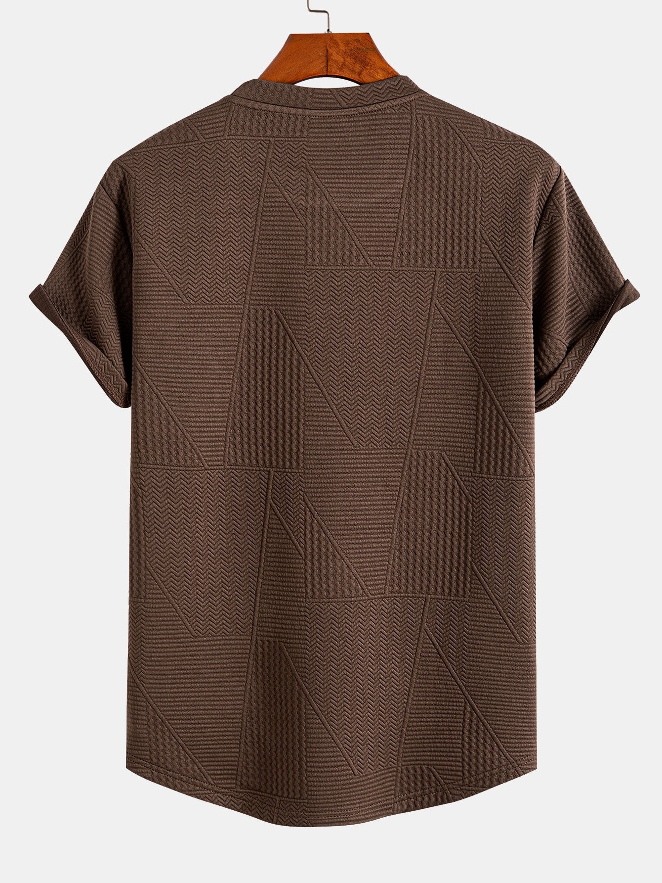 Camisa "Estructura" – Innovación y Textura Geométrica 3D