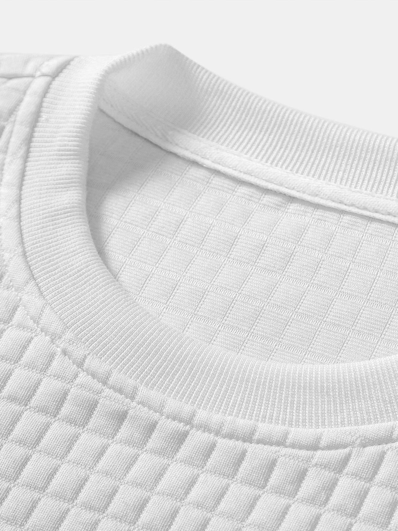 Camisa "Pixel Tech" – Textura 3D y Estilo Minimalista
