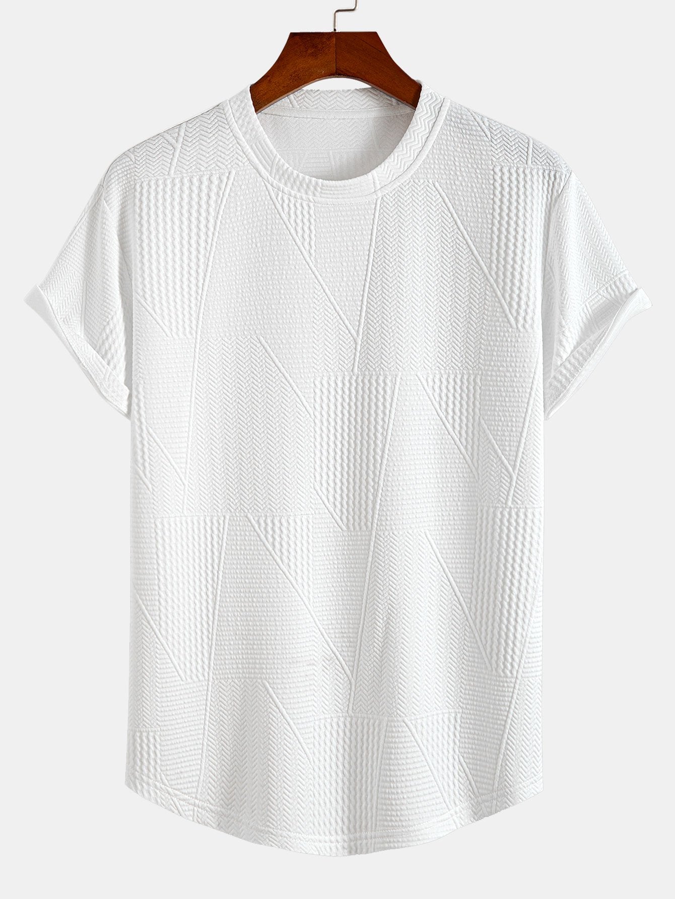 Camisa "Estructura" – Innovación y Textura Geométrica 3D