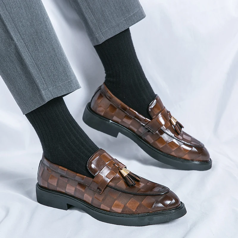 Zapato Mocasín Social Slip-On – Clásico en Cuero Oxford