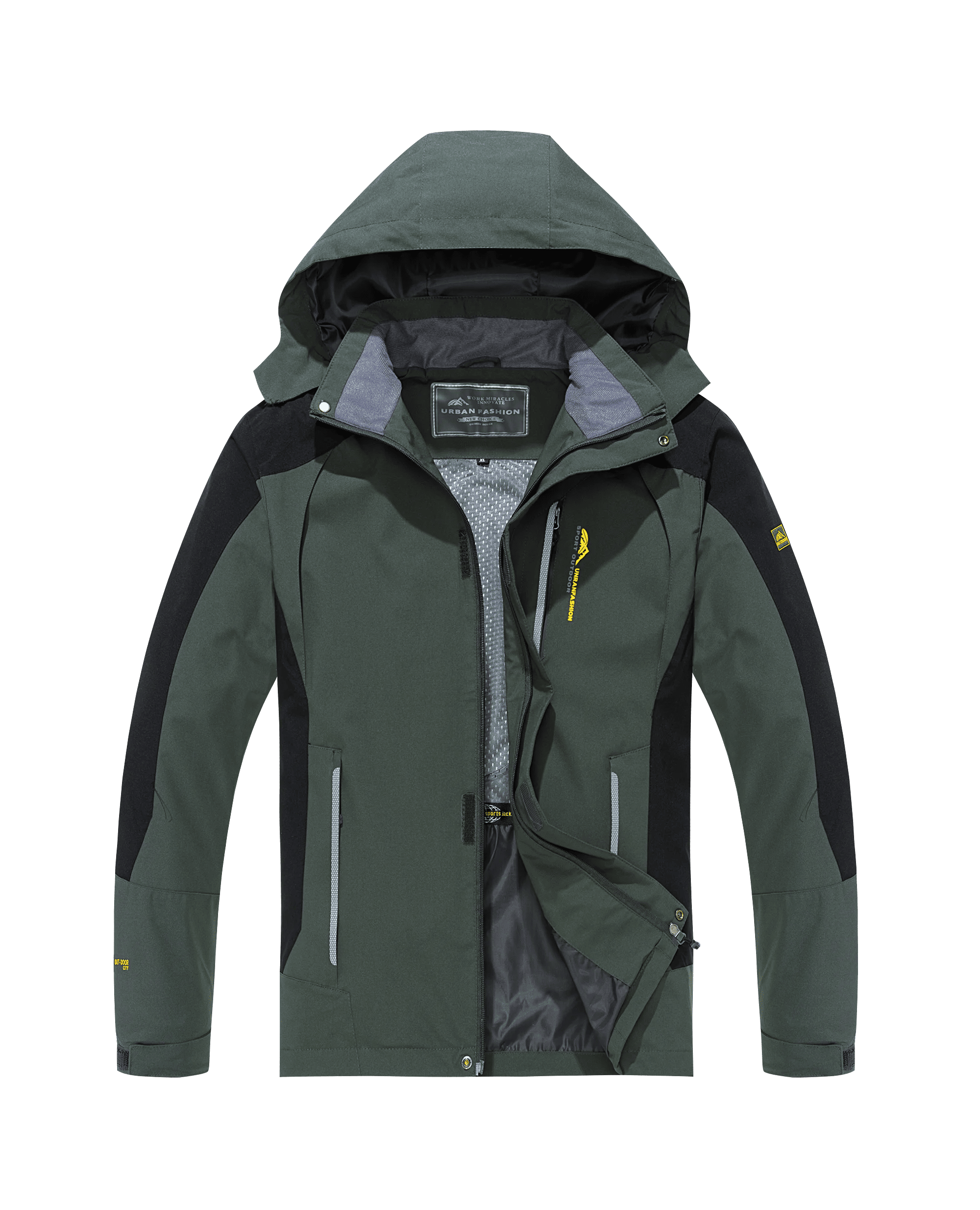 Chaqueta Impermeable de Senderismo para Hombre